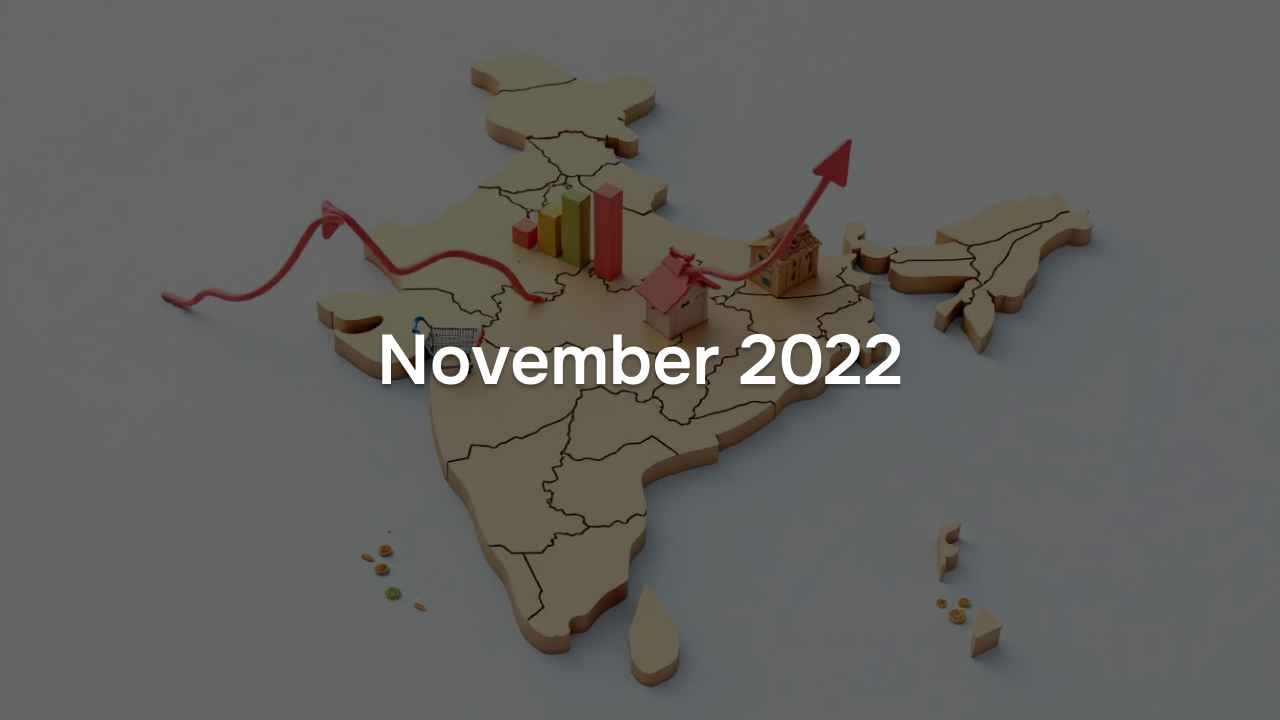 CPI November 2022:All India Consumer Price Index (Rural/Urban) upto November 2022